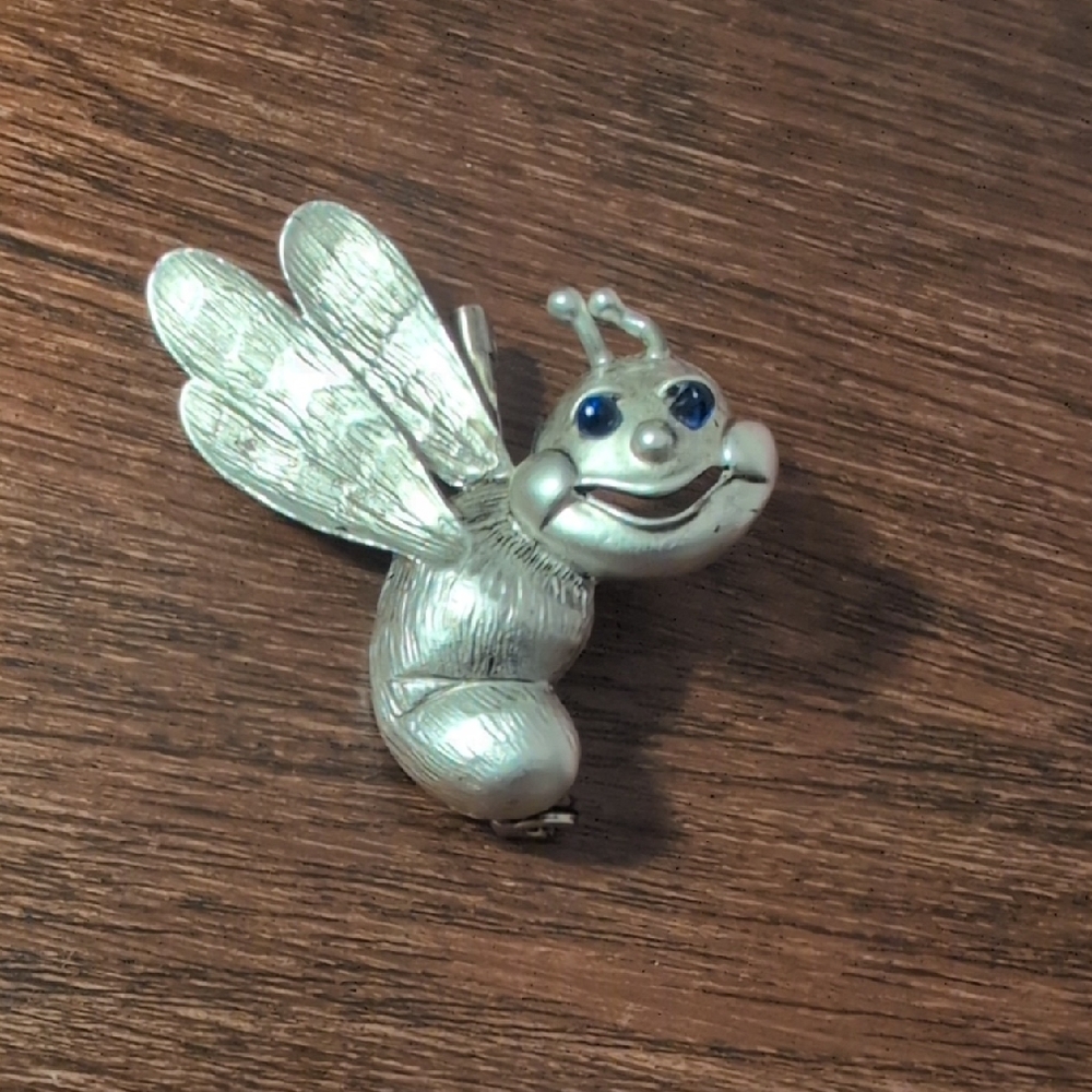 Vintage JJ Jonette Insect Brooch!